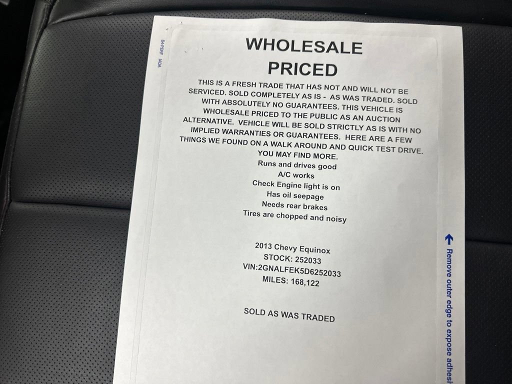 Used 2013 Chevrolet Equinox LTZ FWD image 32
