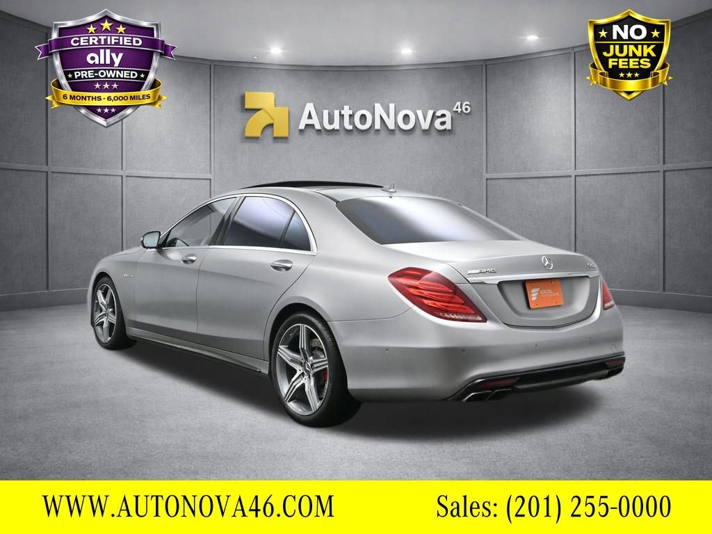Used 2017 Mercedes-Benz S 63 AMG 4MATIC Sedan w/ Carbon Fiber Exterior Package image 4