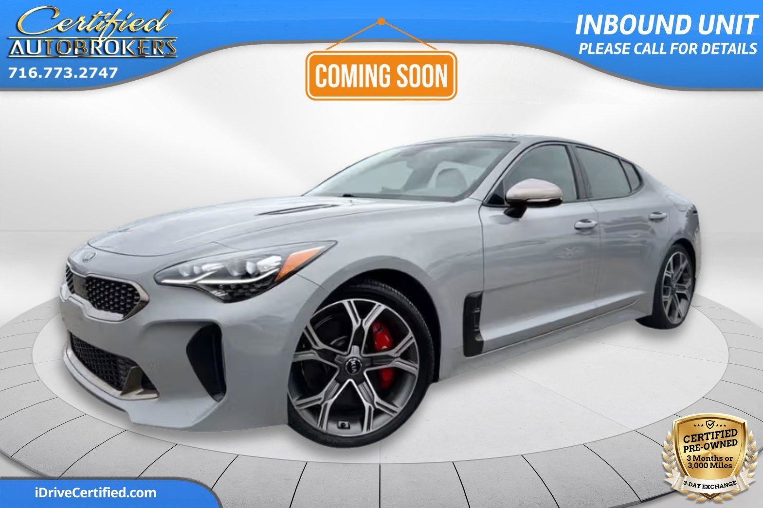 Used 2019 Kia Stinger GT2 AWD/4WD image 1