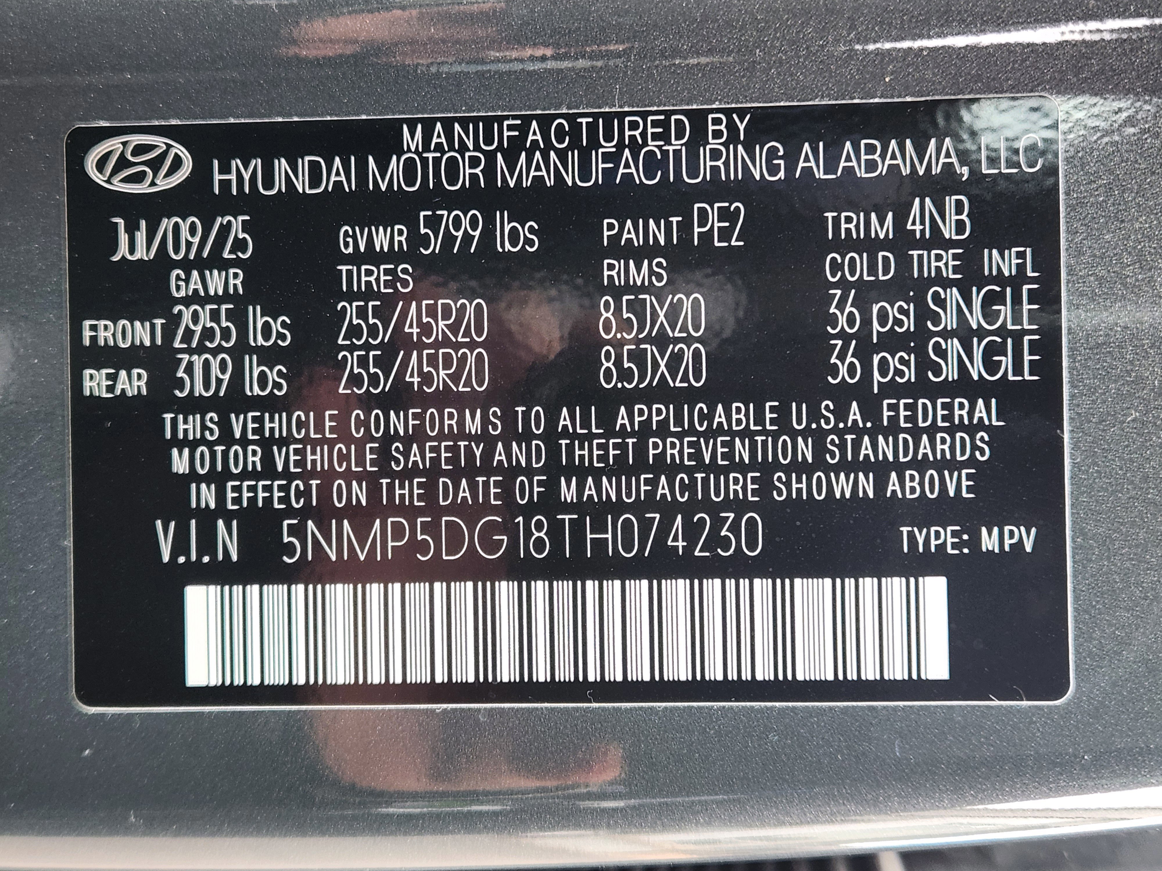 New 2026 Hyundai Santa Fe Calligraphy image 36