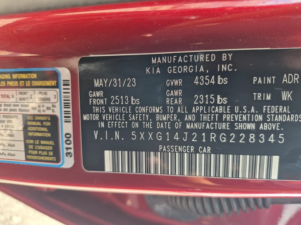 Certified 2024 Kia K5 LXS FWD image 25
