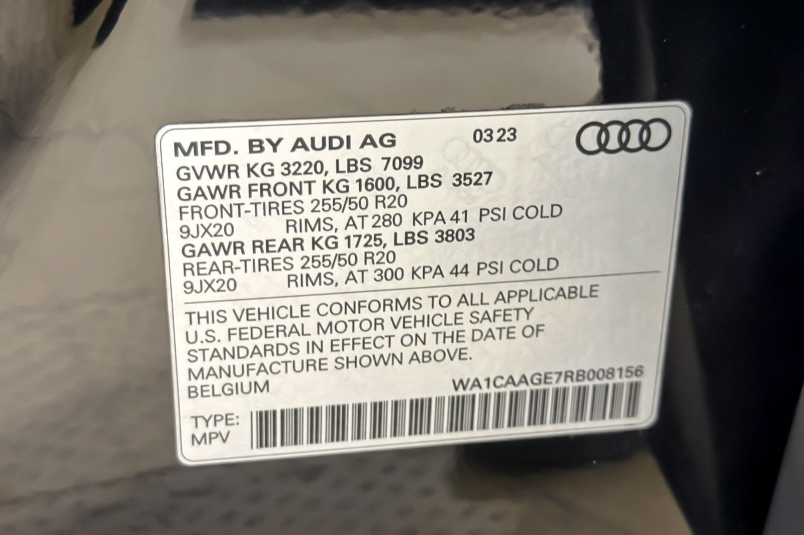 Used 2024 Audi Q8 e-tron Premium Plus w/ Premium Plus Package AWD/4WD image 27