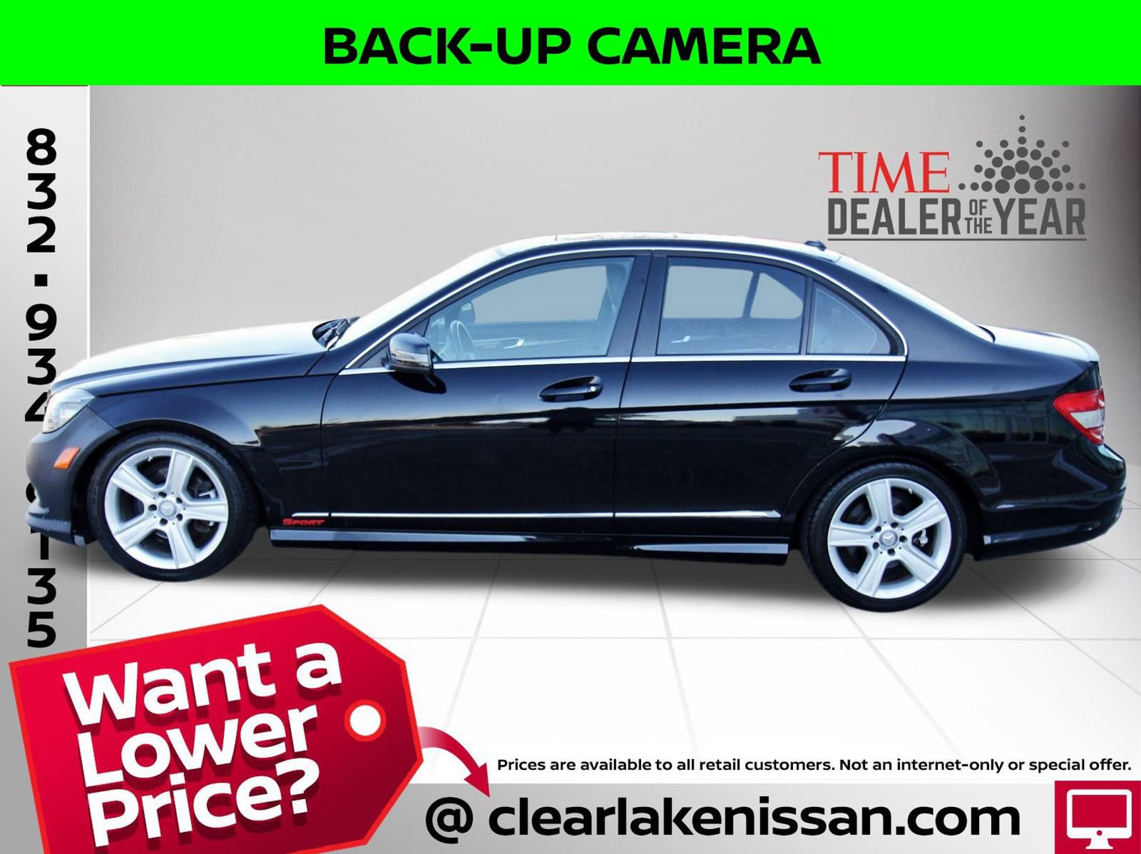 Used 2011 Mercedes-Benz C 300 4MATIC Sedan image 4
