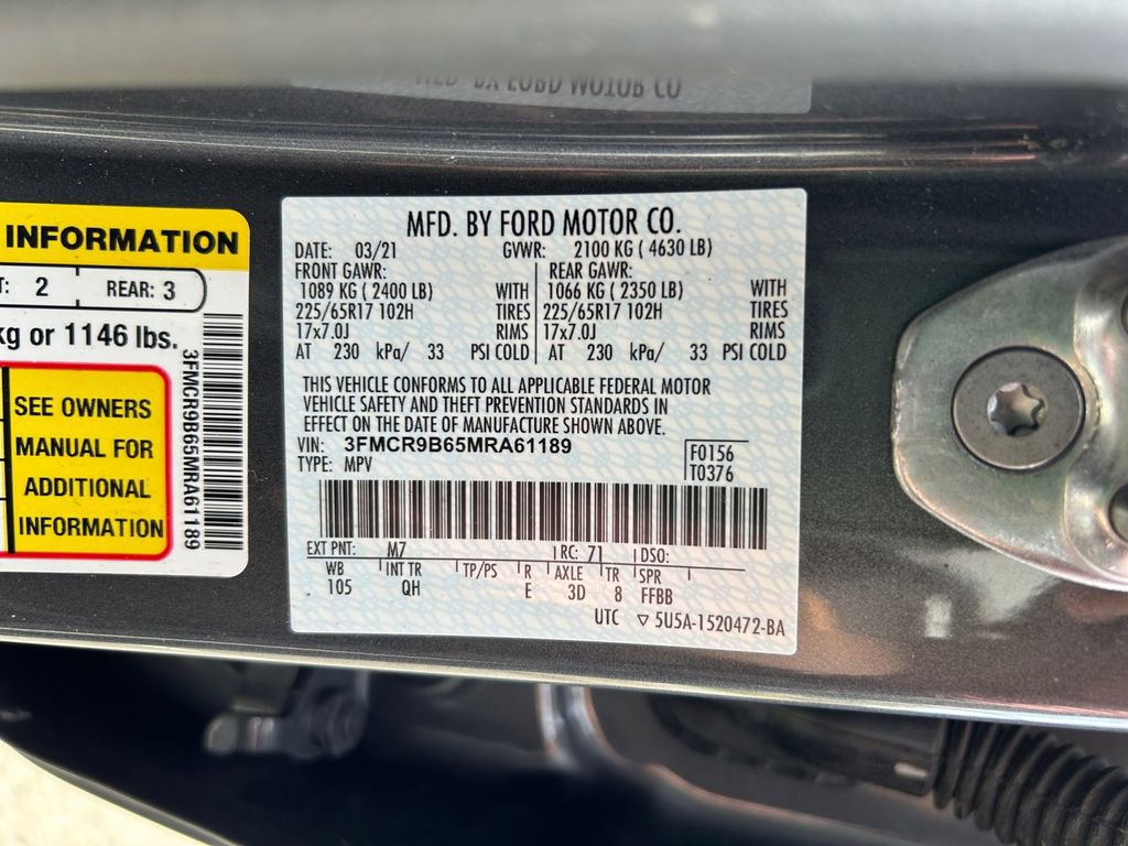 Used 2021 Ford Bronco Sport Big Bend image 34