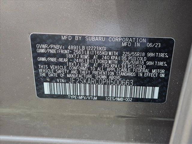 Used 2023 Subaru Forester Touring w/ Popular Package #3 AWD/4WD image 23