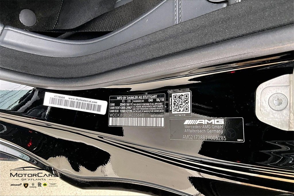 Used 2018 Mercedes-Benz S 63 AMG 4MATIC Coupe image 30