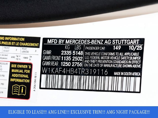 Certified 2026 Mercedes-Benz C 300 4MATIC Sedan image 39