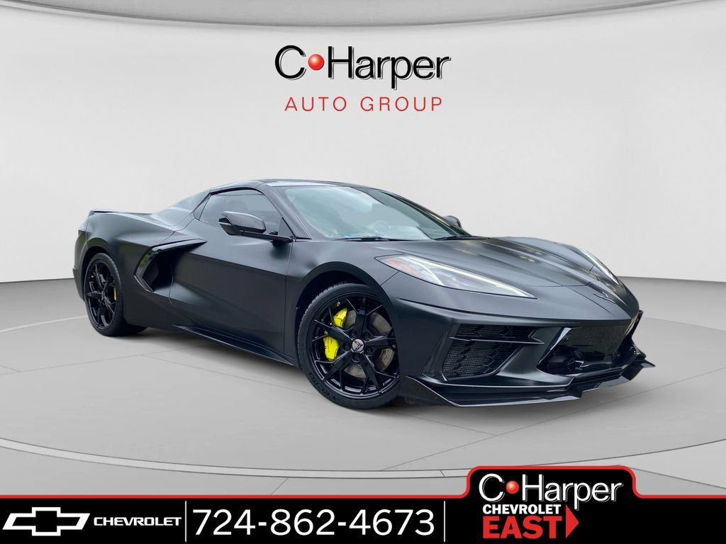 Certified 2022 Chevrolet Corvette Stingray Premium Conv w/ Z51 Performance Package RWD image 1