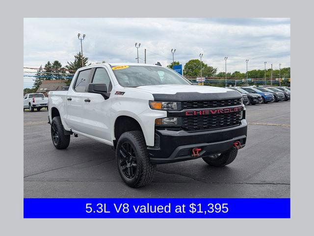 Used 2021 Chevrolet Silverado 1500 Custom Trail Boss w/ Safety Confidence Package