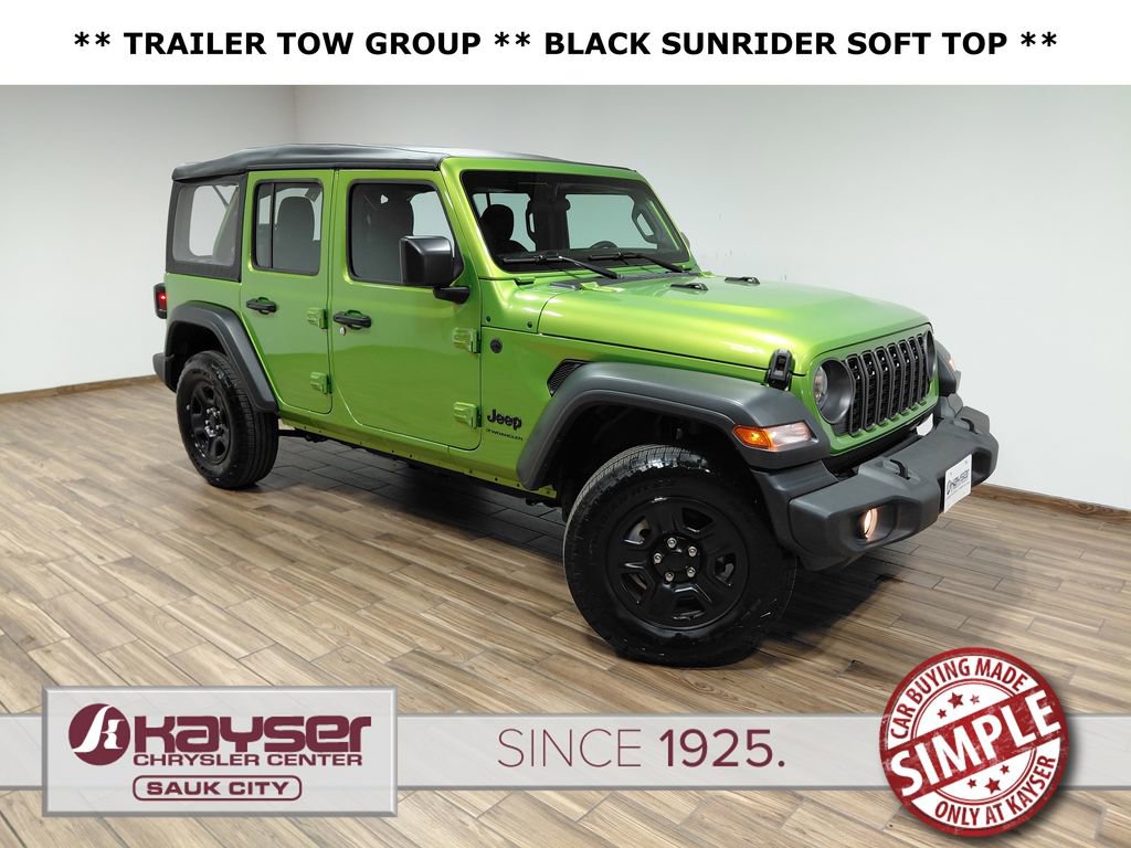 Used 2025 Jeep Wrangler Unlimited Sport