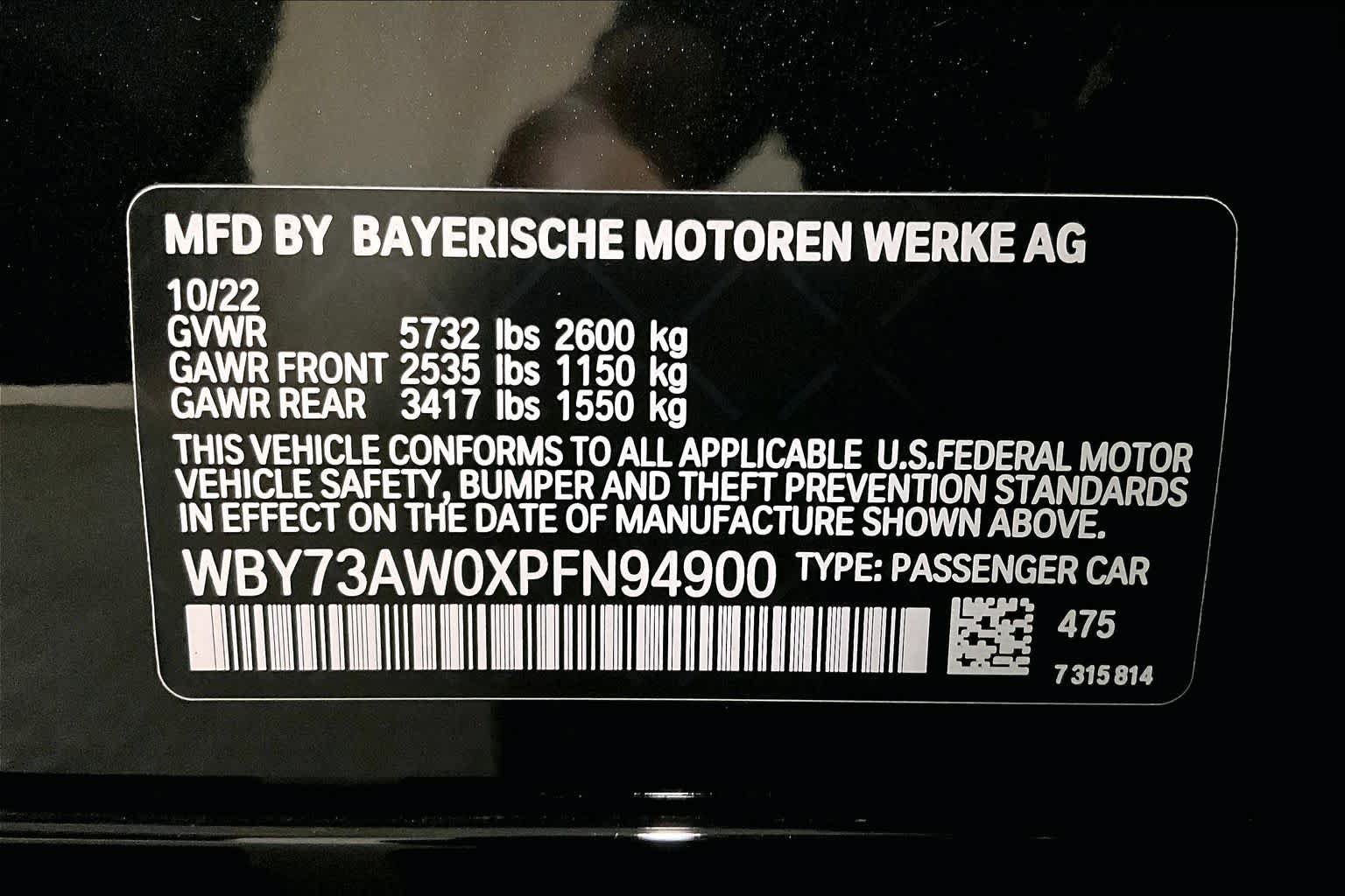 Used 2023 BMW i4 eDrive40 w/ M Sport Package RWD image 33
