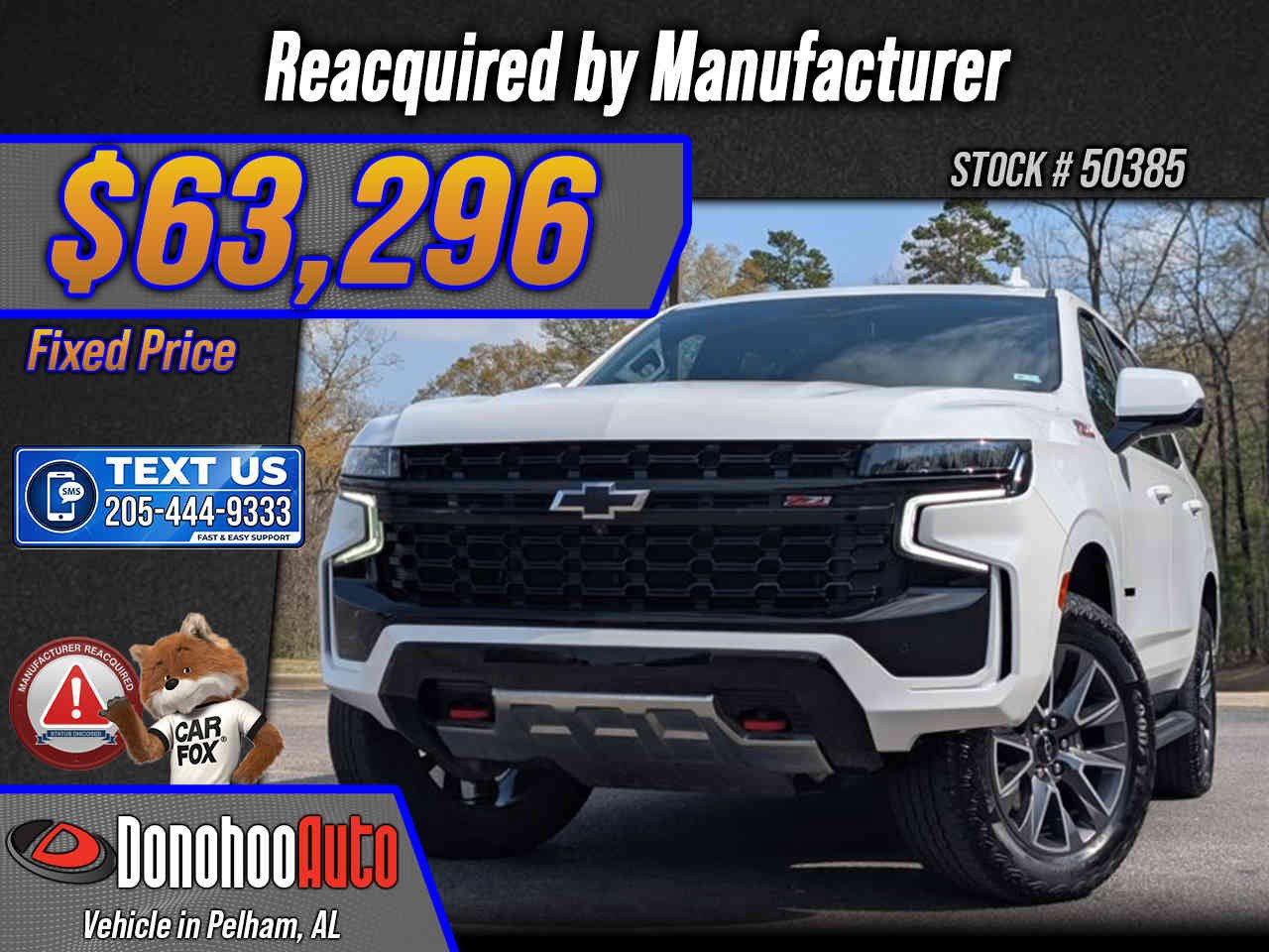 Used 2024 Chevrolet Tahoe Z71 w/ Z71 Off-Road Package
