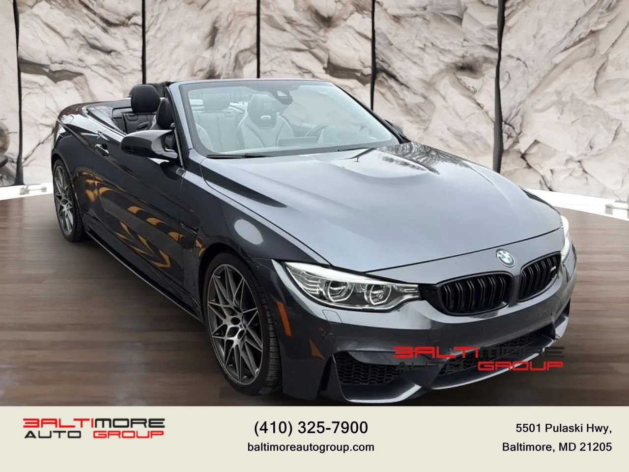 Used 2017 BMW M4 Convertible w/ Competition Package RWD image 21