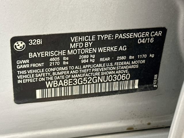 Used 2016 BMW 328i xDrive Sedan AWD/4WD image 39