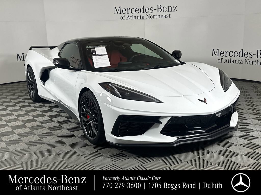 Used 2024 Chevrolet Corvette Stingray Preferred Conv w/ Z51 Performance Package RWD image 1