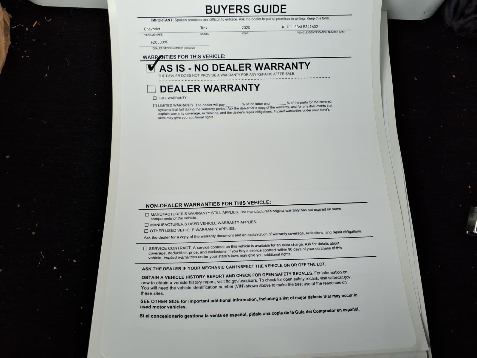 Used 2020 Chevrolet Trax LT FWD image 36