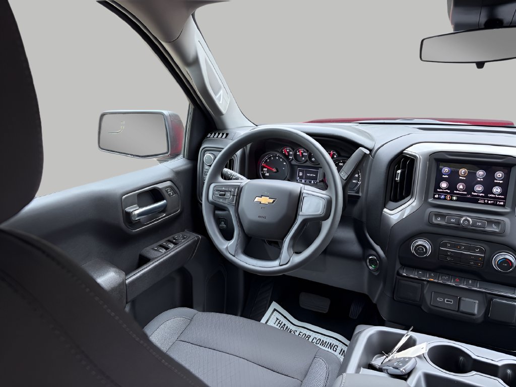 New 2026 Chevrolet Silverado 1500 Custom w/ Turbomax Blackout Package AWD/4WD image 7