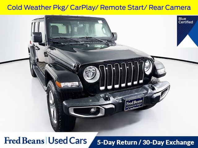 Used 2022 Jeep Wrangler Unlimited Sahara w/ Cold Weather Group image 1