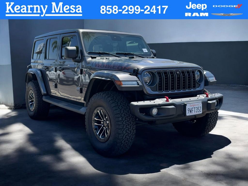 Used 2025 Jeep Wrangler Unlimited Rubicon AWD/4WD image 1