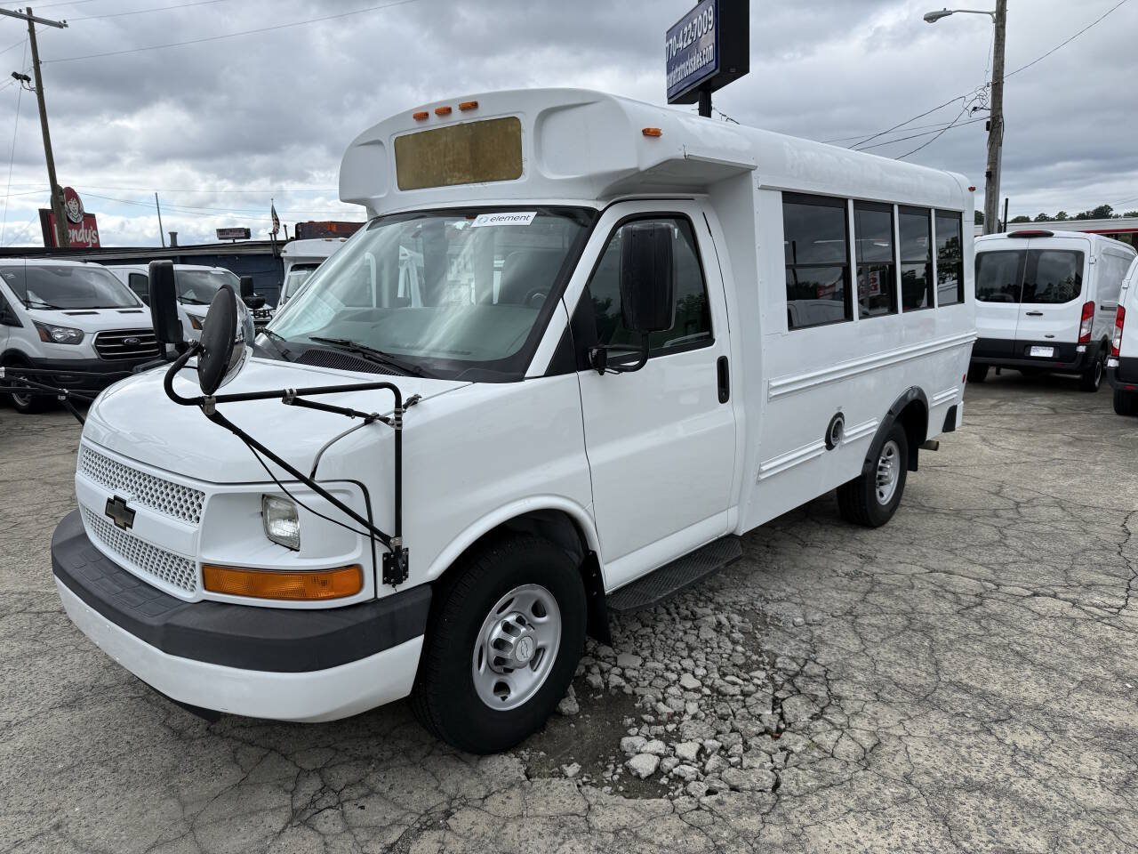 Used 2014 Chevrolet Express 3500 w/ School Bus Package RWD image 5