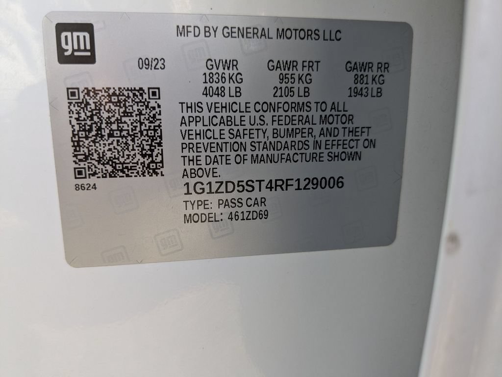 Used 2024 Chevrolet Malibu LT FWD image 26