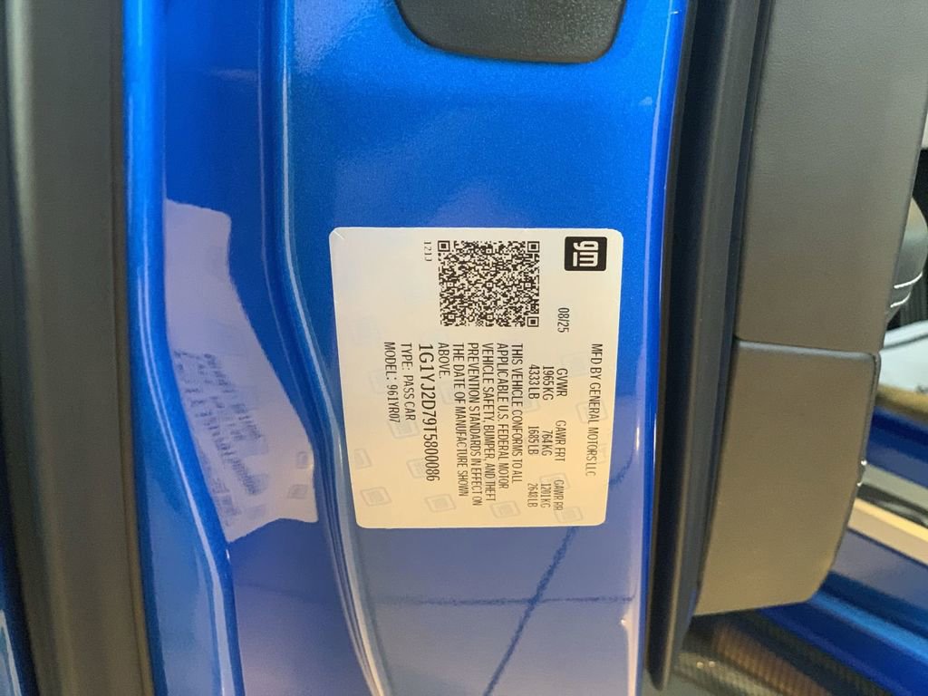 New 2026 Chevrolet Corvette ZR1 w/ ZR1 Carbon Fiber Aero Package image 32