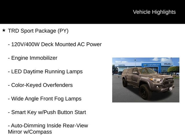 Used 2018 Toyota Tacoma TRD Sport AWD/4WD image 2