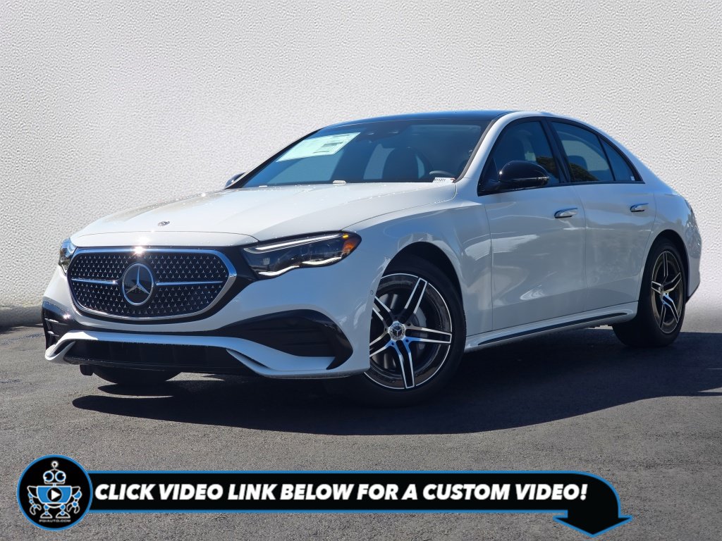 New 2026 Mercedes-Benz E 350 4MATIC Sedan video 1