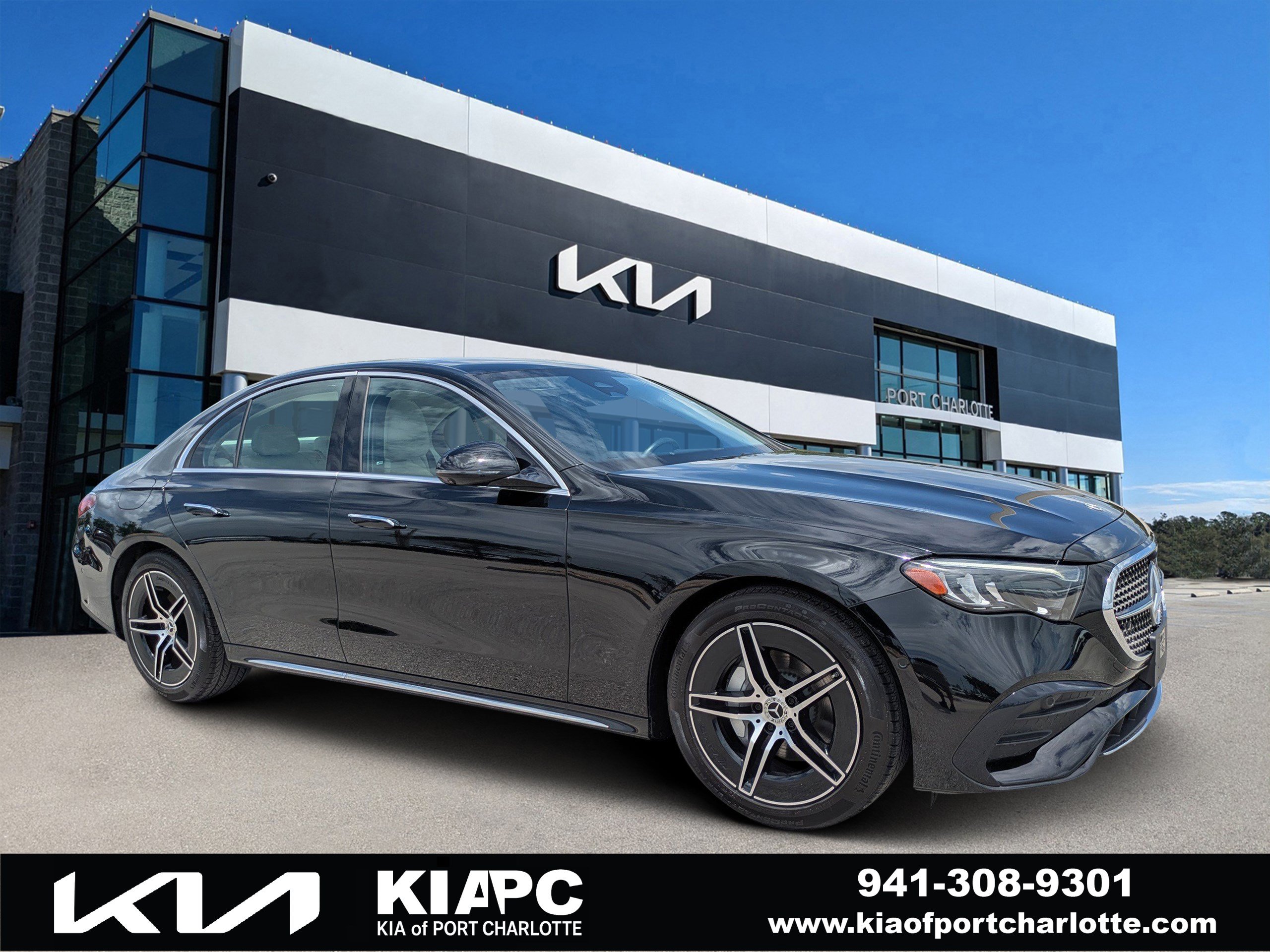 Used 2025 Mercedes-Benz E 350 4MATIC Sedan w/ Winter Package image 1