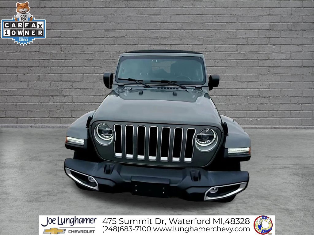Used 2022 Jeep Wrangler Unlimited Sahara w/ LED Lighting Group AWD/4WD image 3