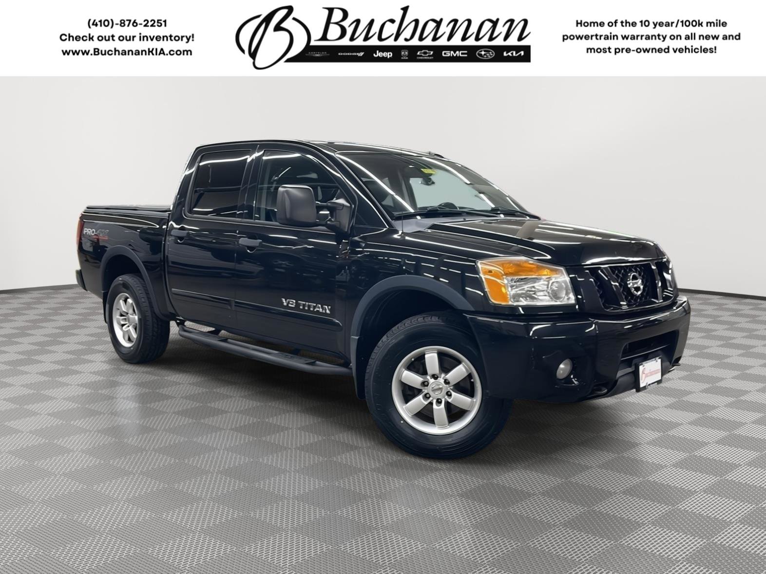 Used 2012 Nissan Titan PRO-4X w/ Pro-4x Luxury Pkg image 1