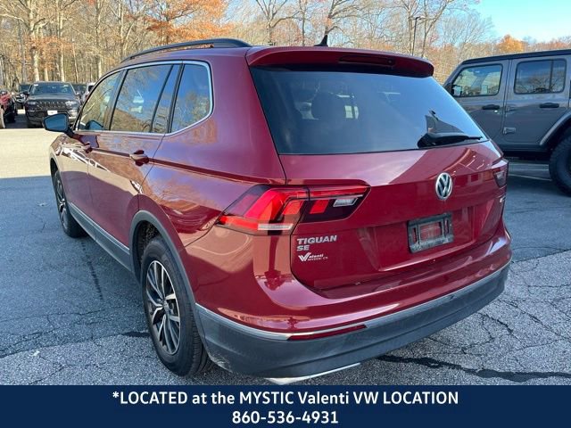 Certified 2020 Volkswagen Tiguan SE w/ Panoramic Sunroof Package image 9