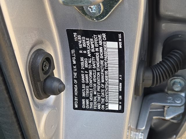 Used 2017 Honda Civic EX-L image 29
