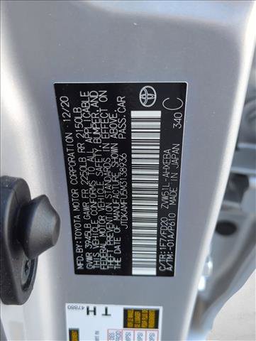 Certified 2021 Toyota Prius LE w/ Carpet Mat Package (TMS) image 28