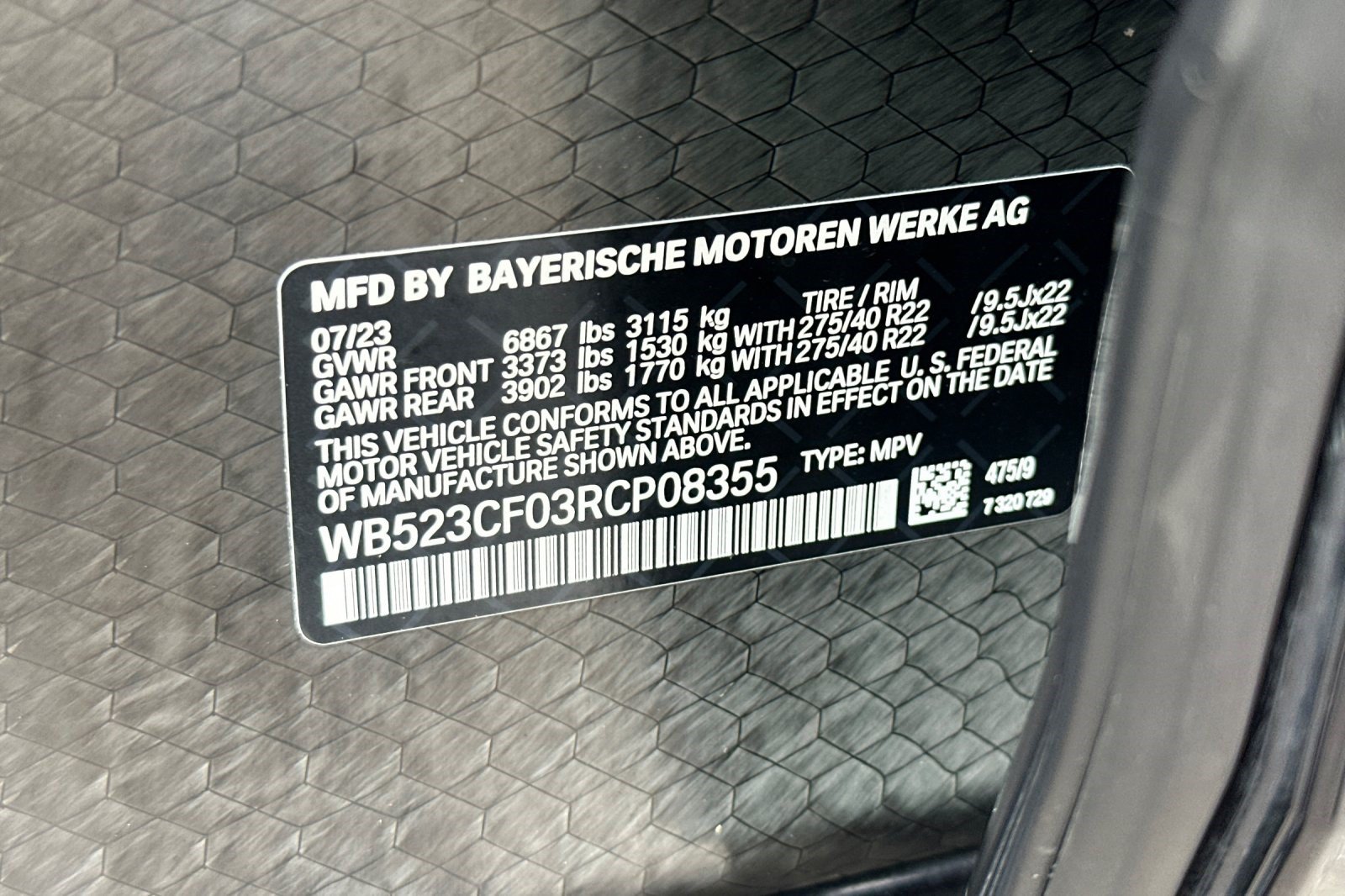Used 2024 BMW iX xDrive50 w/ Sport Package AWD/4WD image 42