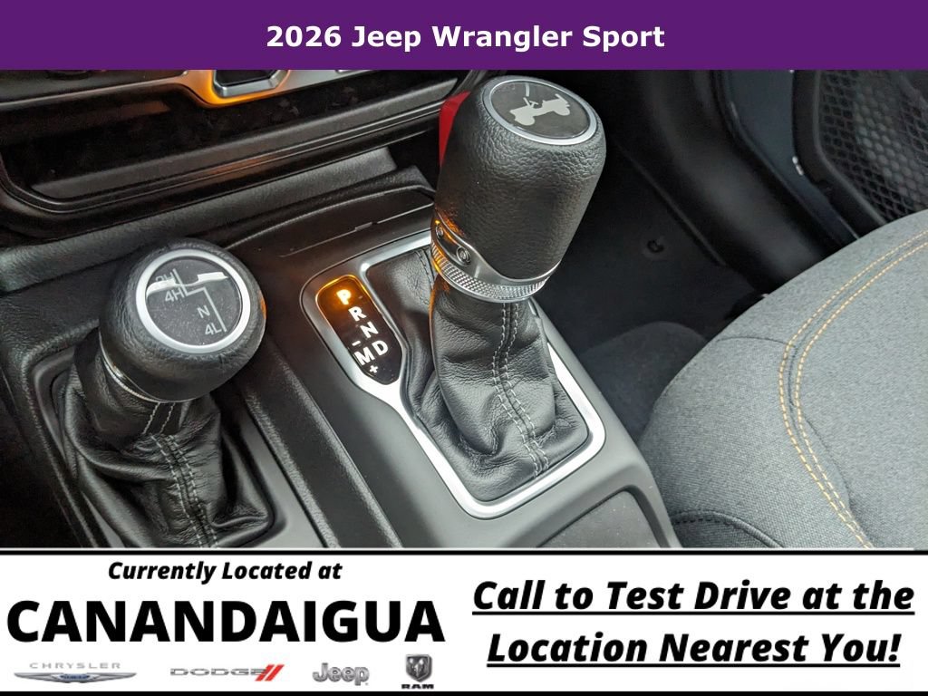 New 2026 Jeep Wrangler Unlimited Sport AWD/4WD image 24