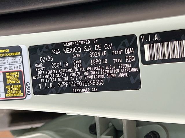 New 2026 Kia K4 LXS image 30