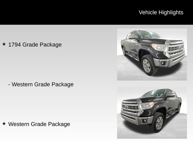 Used 2015 Toyota Tundra 1794 Edition AWD/4WD image 5