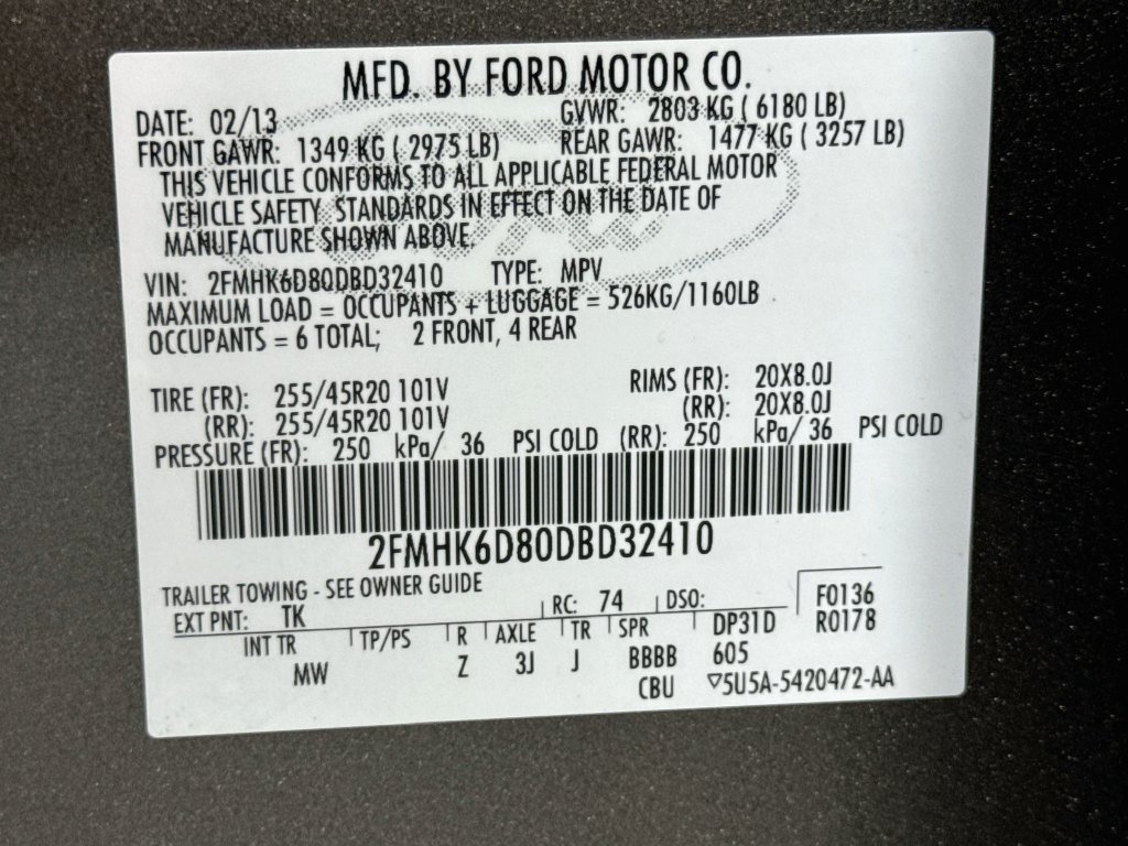 Used 2013 Ford Flex Limited AWD/4WD image 35
