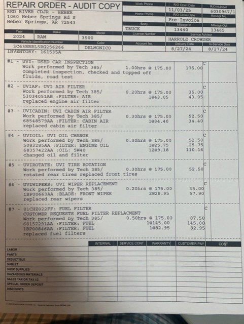 Used 2024 RAM 3500 Limited image 37