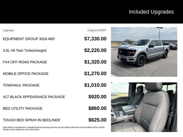 New 2026 Ford F150 XLT w/ Equipment Group 302A MID AWD/4WD image 5