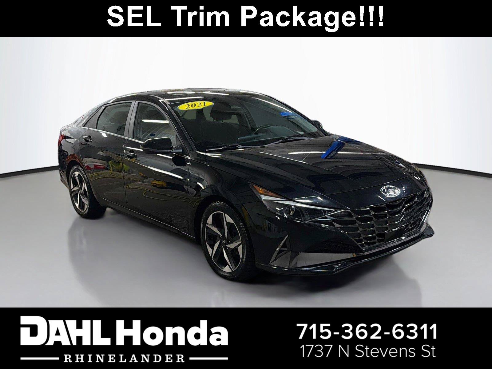 Used 2021 Hyundai Elantra SEL w/ Convenience + Premium Package FWD image 1