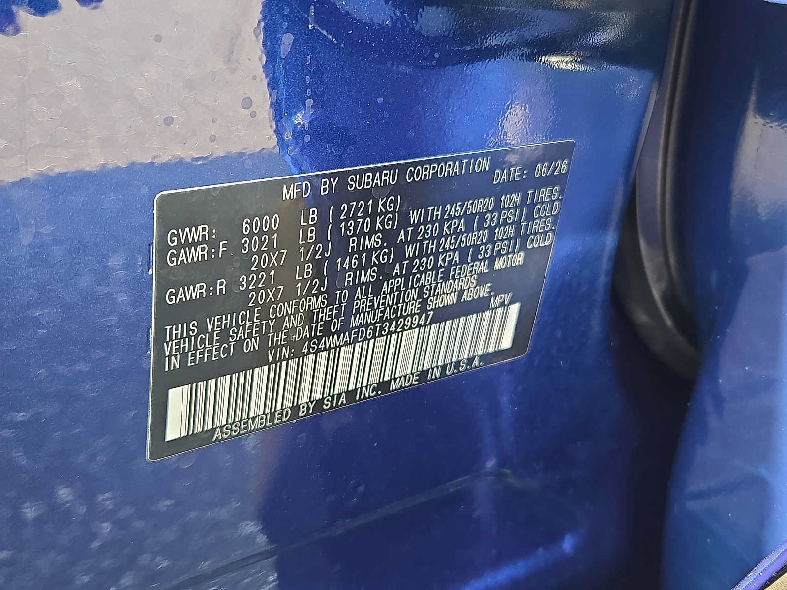 New 2026 Subaru Ascent Limited AWD/4WD image 9