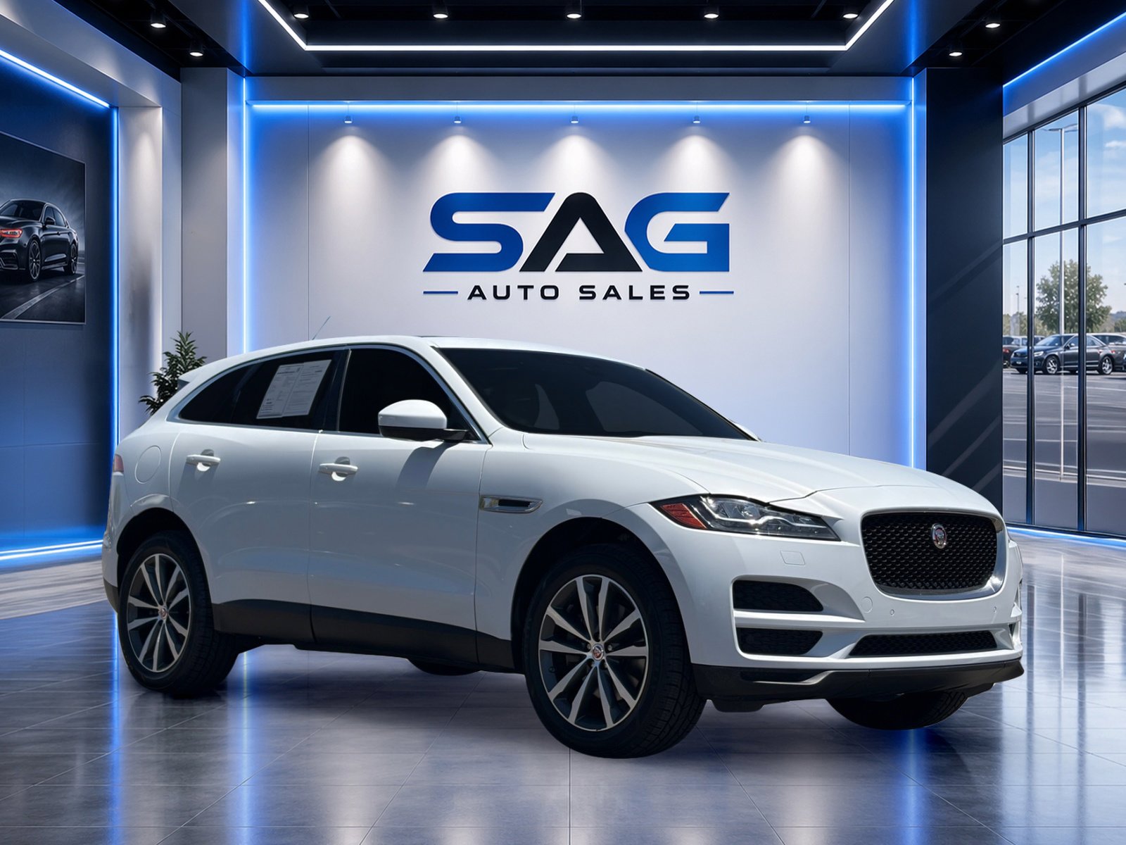 Used 2017 Jaguar F-PACE Prestige AWD/4WD image 2