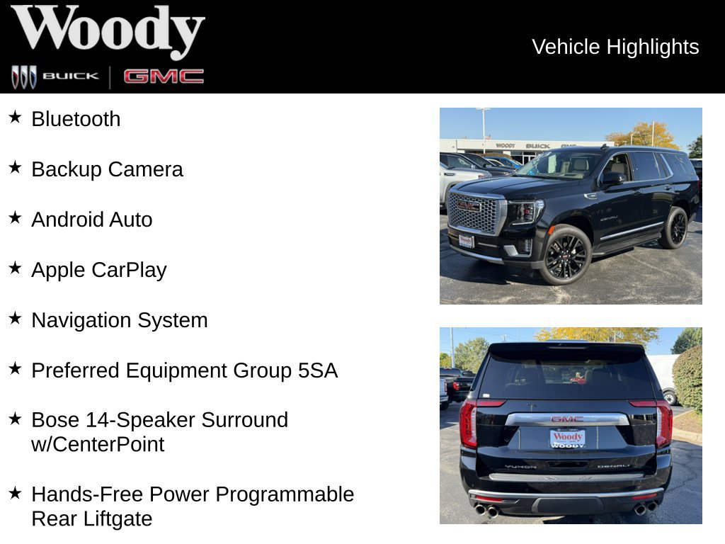 Certified 2023 GMC Yukon Denali AWD/4WD image 3
