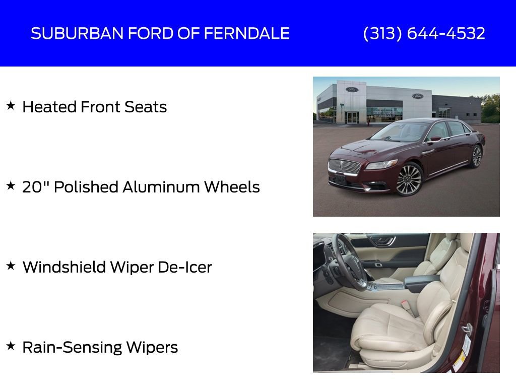 Used 2017 Lincoln Continental Reserve w/ Climate Package image 21