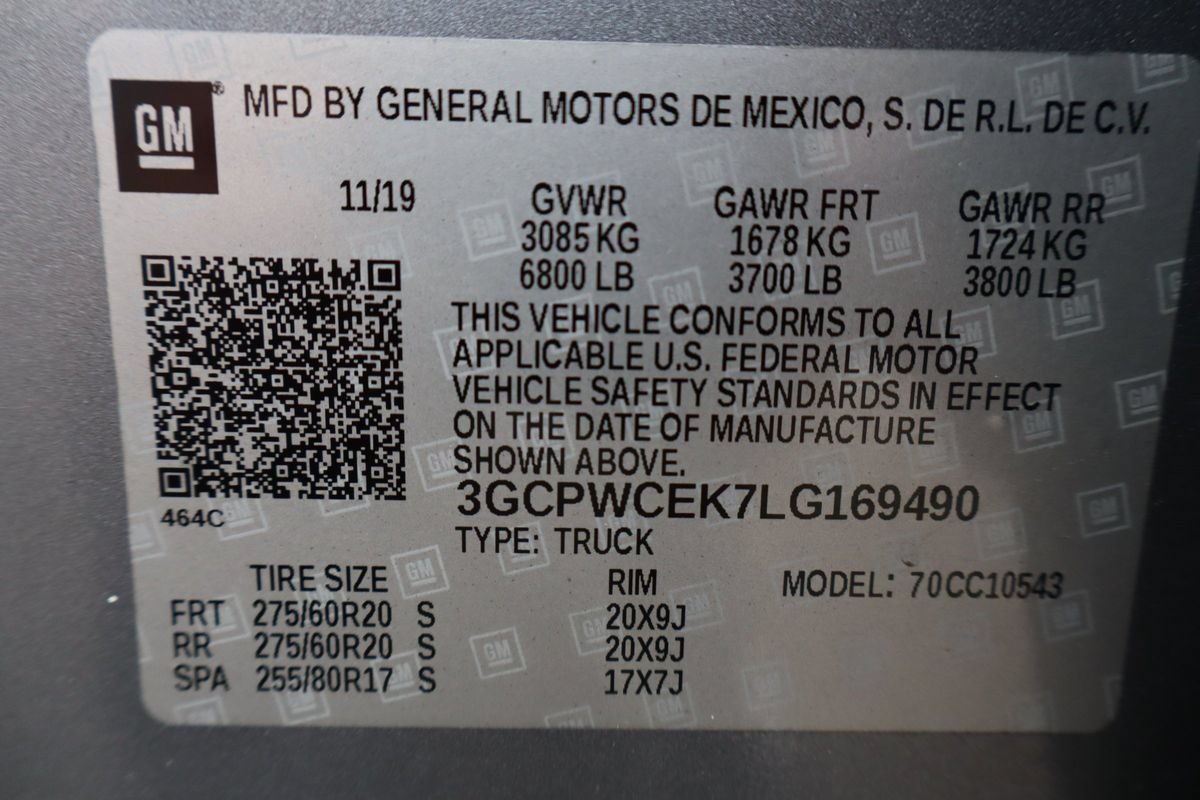 Used 2020 Chevrolet Silverado 1500 LT w/ Texas Edition RWD image 45