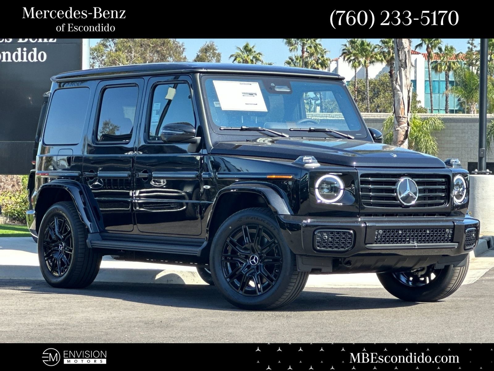 New 2025 Mercedes-Benz G 580 w/ EQ Technology