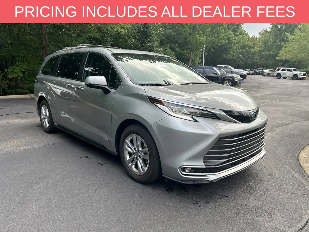 Certified 2021 Toyota Sienna Limited FWD image 1
