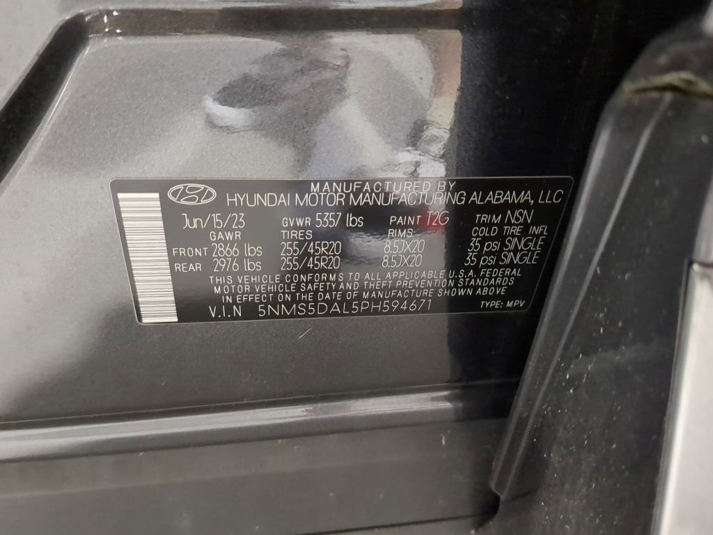 Used 2023 Hyundai Santa Fe Calligraphy w/ Cargo Package AWD/4WD image 15